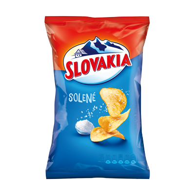 Obrázok SLOVAKIA CHIPS SMOTANA CIBUĽA 130G