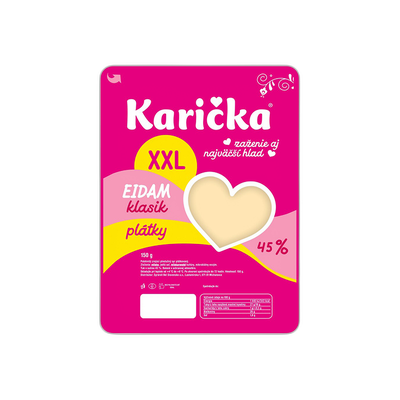 Obrázok KARIČKA EIDAM PLÁTKY KLASIK XXL150G