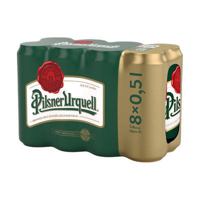 Obrázok PILSNER URQUELL 8X0,5L PLECH