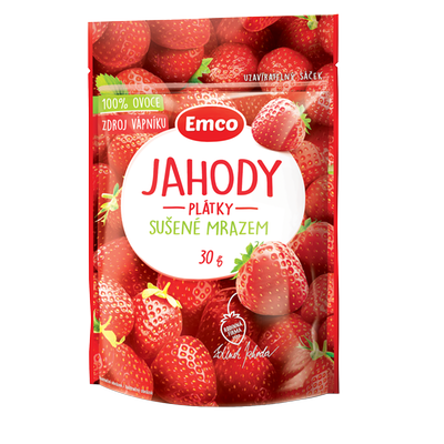 Obrázok EMCO MRAZOM SUŠENÉ JAHODY 30G