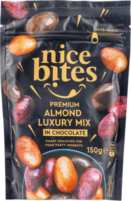 Obrázok NICE BITES PR.JADRÁ MAND. ČOK.DRAŽÉ 150G