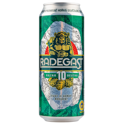 Obrázok RADEGAST 10% SV. PIVO 0,5L PLECH
