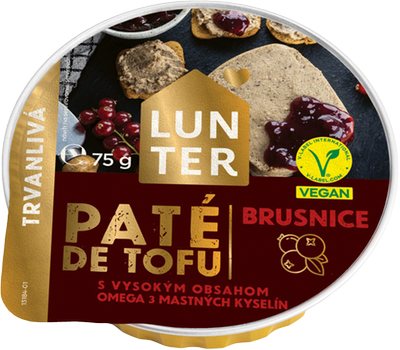 Obrázok LUNTER PATÉ BRUSNICE 150G