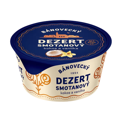 Obrázok MILSY BÁN.SMOT.DEZERT KOKOS-VANILKA 135G