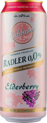 Obrázok EICHBAUM RADLER BAZA 0,0 % 0,5L PLECH