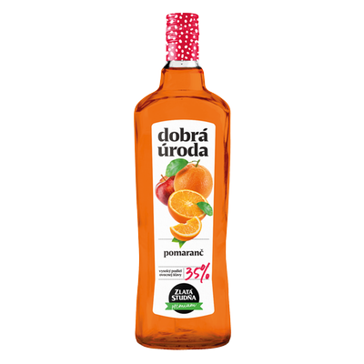 Obrázok DOBRÁ ÚRODA POMARANČ SIRUP 0.5L SKLO
