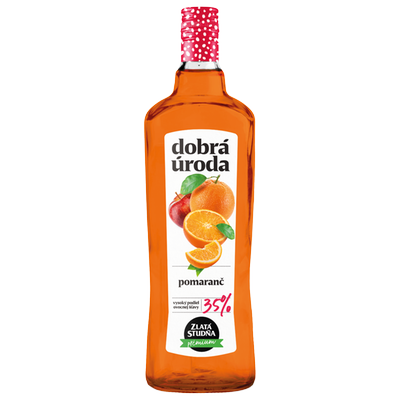 Obrázok DOBRÁ ÚRODA POMARANČ SIRUP 0.5L SKLO