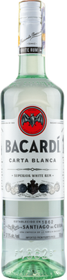 Obrázok BACARDI RUM BLANCA 37,5% 0,7L