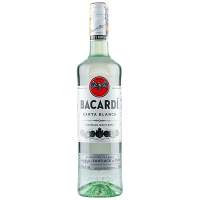 Obrázok BACARDI RUM BLANCA 37,5% 0,7L