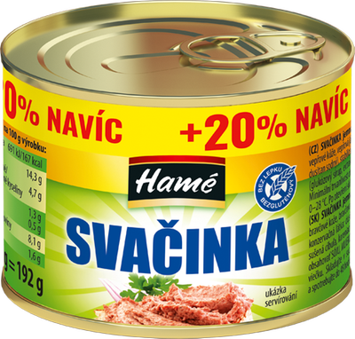Obrázok HAMÉ SVAČINKA 160G + 20% ZDARMA