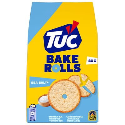 Obrázok TUC BAKE ROLLS SOĽ 80G