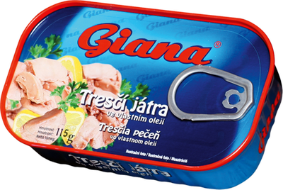 Obrázok GIANA TRESČIA PEČEŇ S ÚDENOU PRÍCH. 115G