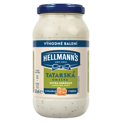 Obrázok HELLMANNS TATÁRSKA OMÁČKA 340ML
