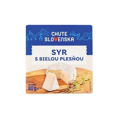 Obrázok CHUTE SLOVENSKA SYR S BIELOU PLESŇOU 80G
