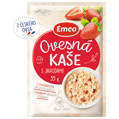 Obrázok EMCO OVSENÁ KAŠA S JAHODAMI 55G