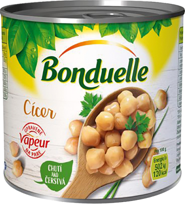 Obrázok BONDUELLE ČIERNY CÍCER 212 ML
