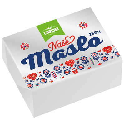 Obrázok BAPE NAŠE MASLO 82% 250G