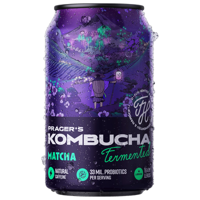 Obrázok PRAGER'S KOMBUCHA MATCHA 0,33L
