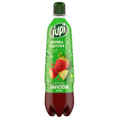 Obrázok JUPÍ HUSTÝ SIRUP JAHODA 0,7L