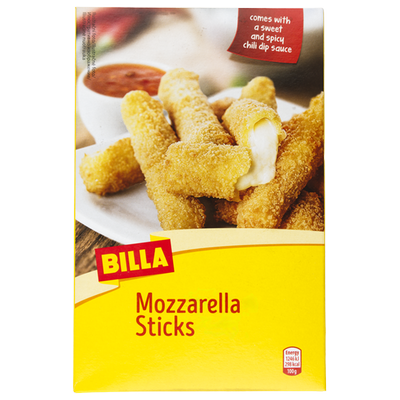 Obrázok BILLA MOZZARELLA STICKS 250G