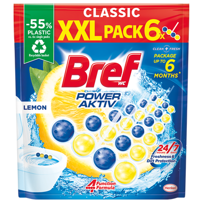 Obrázok BREF POWER AKTIV LEMON 6X50 G