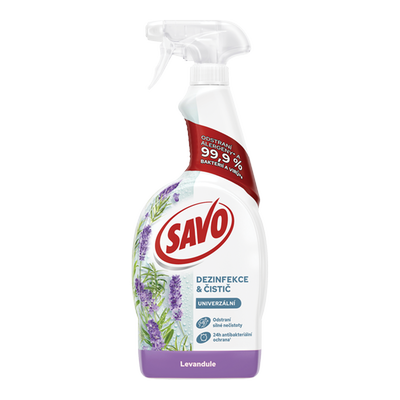 Obrázok SAVO DEZINFEKČNÝ SPREJ LEVANDUĽA 700 ML