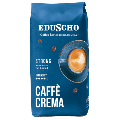 Obrázok EDUSCHO CAFFE CREMA STRONG ZR.KÁVA1KG