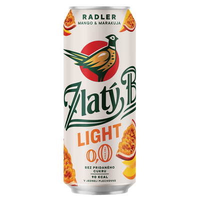 Obrázok ZB RADLER MANGO+MAR BEZ CUK  0,5L PLECH