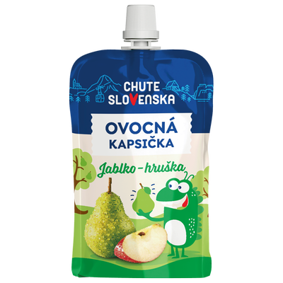 Obrázok CHUTE SLOVENSKA OV.KAPS.JABL/HRUŠKA 100G