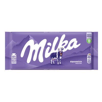 Obrázok MILKA ČOKOLÁDA MLIEČNA 90G