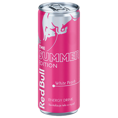 Obrázok RED BULL WHITE PEACH EDITION 0,25L