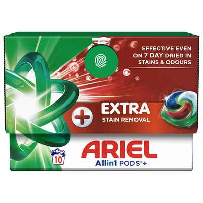 Obrázok ARIEL GÉLOVÉ TABLETY EXTRA HYGIENE 10PD