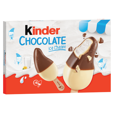 Obrázok KINDER CHOCOLATE NANUKY 4*85ML