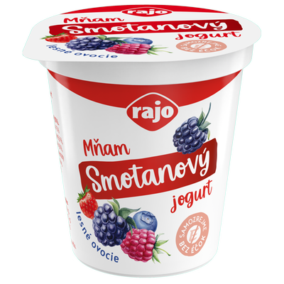 Obrázok RAJO MŇAM SMOT.JOGURT  LESNÉ OVOCIE 145G