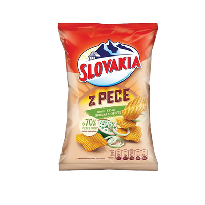 Obrázok SLOVAKIA Z PECE CHIPS KYSL.SM.A CIB 100G
