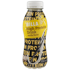Obrázok BILLA HIGH PROTEIN VANILKOVÝ NÁPOJ 330ML