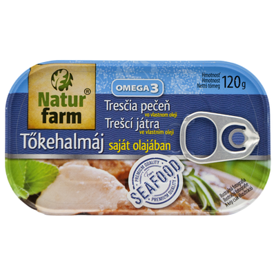 Obrázok NATUR FARM TREŠČIA PEČEŇ VO VL.OLEJI120G