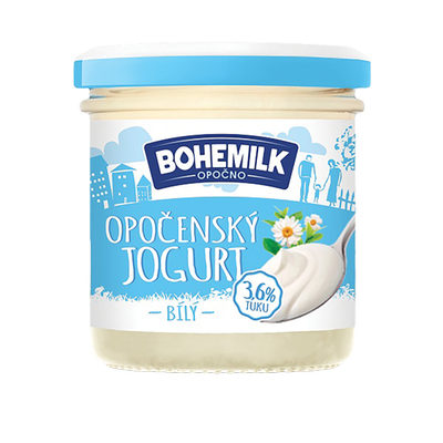 Obrázok BOHEMILK OPOČENSKÝ JOGURT BIELY 150G