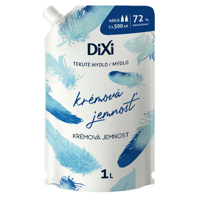 Obrázok DIXI KRÉMOVÁ JEMNOSŤ TEKUTÉ MYDLO 1 L