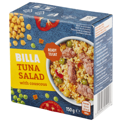 Obrázok BILLA TUNIAKOVÝ ŠALÁT KUS KUS 150G
