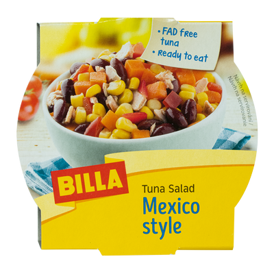 Obrázok BILLA TUNIAKOVÝ ŠALÁT MEXIKO 150G