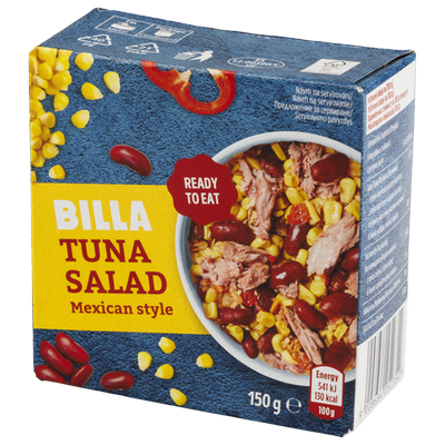 Obrázok BILLA TUNIAKOVÝ ŠALÁT MEXIKO 150G