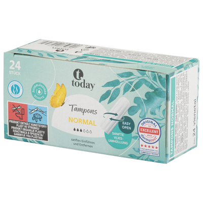 Obrázok TODAY TAMPÓNY NORMAL 24KS