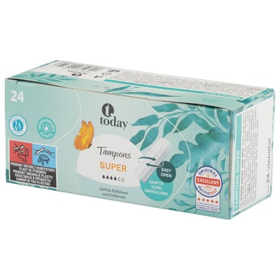 Obrázok TODAY TAMPÓNY SUPER 24KS