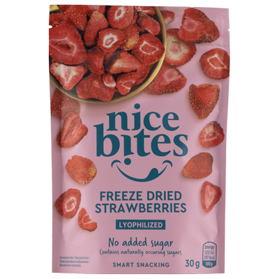 Obrázok NICE BITES JAHODY 30G SUŠENÉ MRAZOM