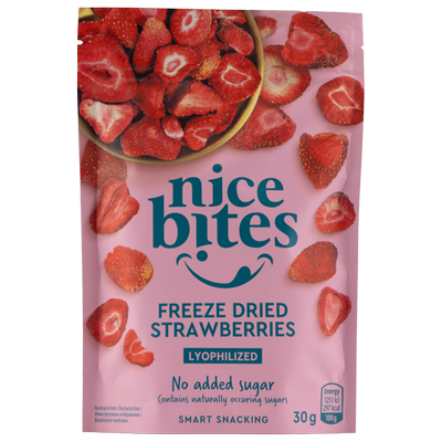 Obrázok NICE BITES JAHODY 30G SUŠENÉ MRAZOM