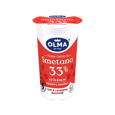 Obrázok OLMA SMOTANA NA ŠĽAHANIE 33% 200G