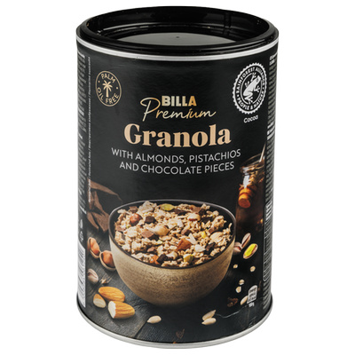 Obrázok BILLA PREMIUM GRANOLA MOZART CRUNCHY300G
