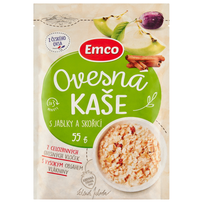 Obrázok KAŠA RYŽOVÁ S JABLKAMI A ŠKORICOU 45G