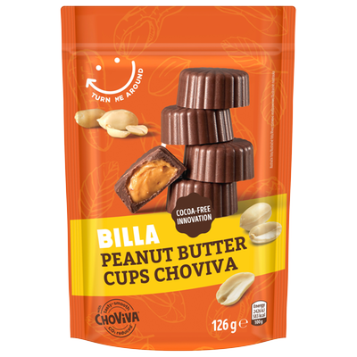 Obrázok BILLA ARAŠÍDOVÉ MASLOVÉ KOŠÍČKY 126G